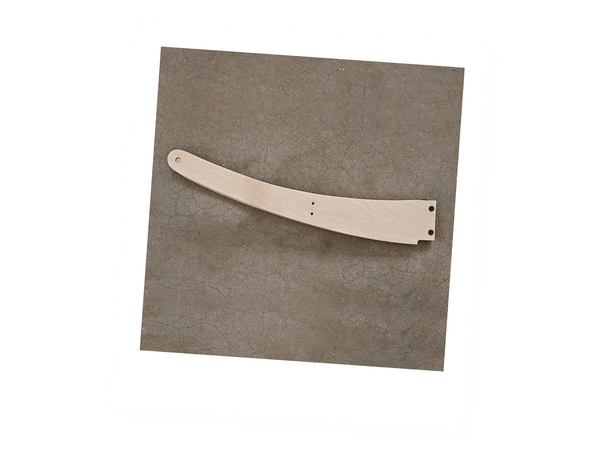 Wooden bike replacement frame