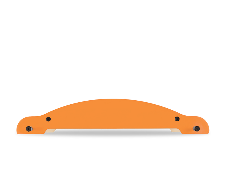 orange wooden base of mini-flip