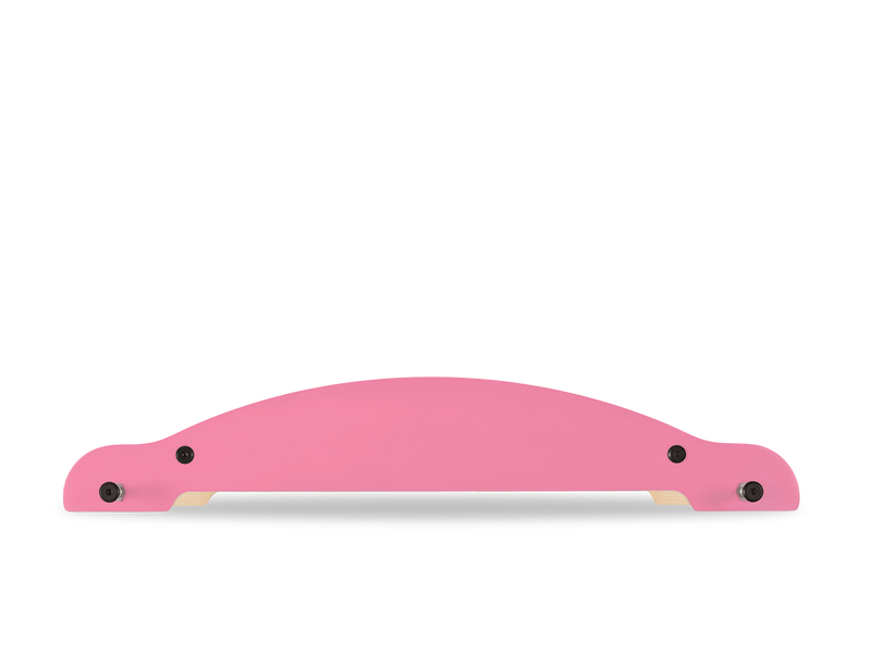 pink wooden base of mini-flip
