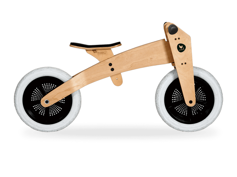Kids wooden balance bike best sale